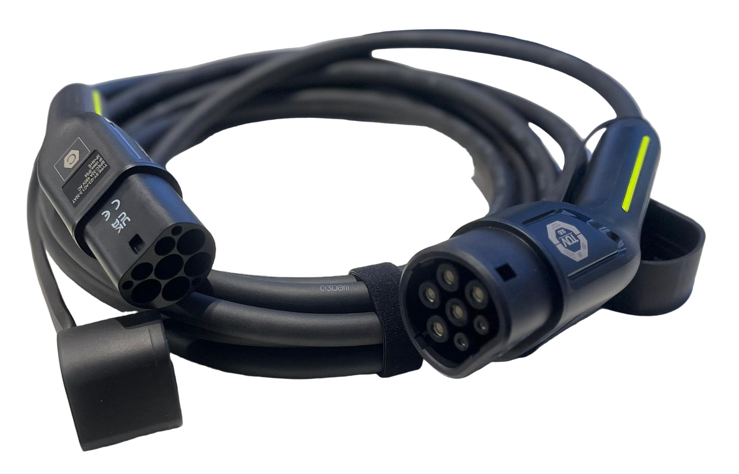 Type 2 Ladekabel 7,5 meter – 32A 3-fase | 22 kW elbillader